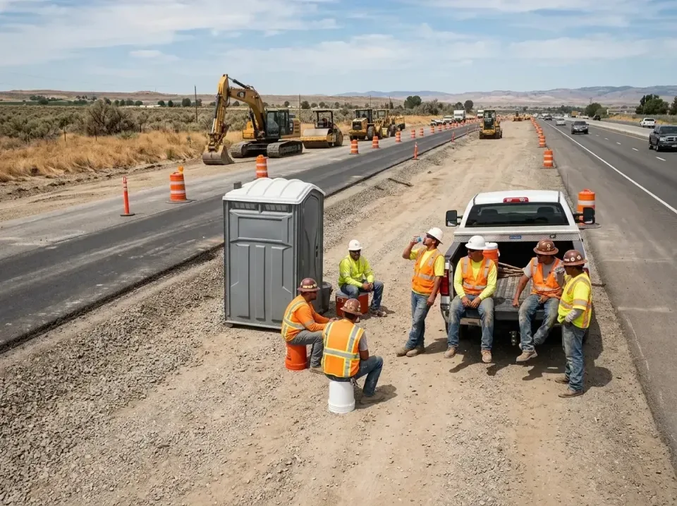 highway-road-construction-crew-007 — frequently asked questions, Porta Potty and Restroom Rentals in Avon, IN